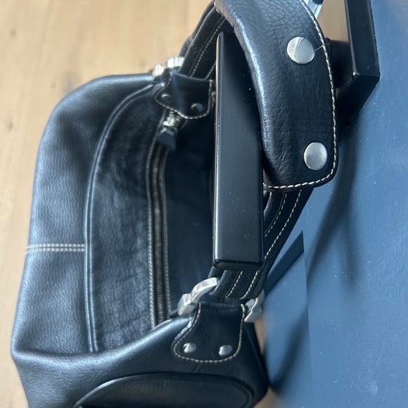 Tod's vintage Micky black handbag purse - Picture 7 of 8